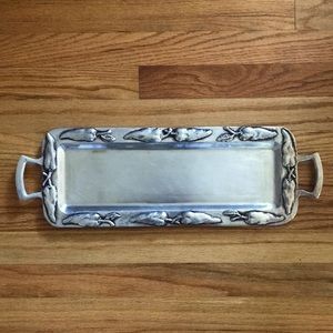 Handcrafted Vtg Chili Pepper Serving Tray